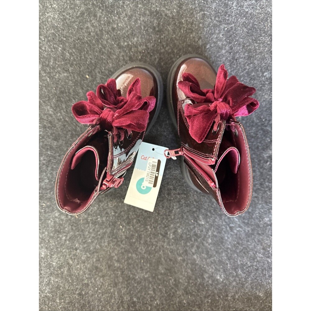 Toddler Estes Shimmer Combat Boots - Cat & Jack